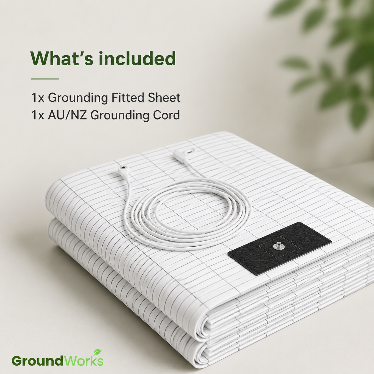 Groundworks Grounding Fitted Sheet