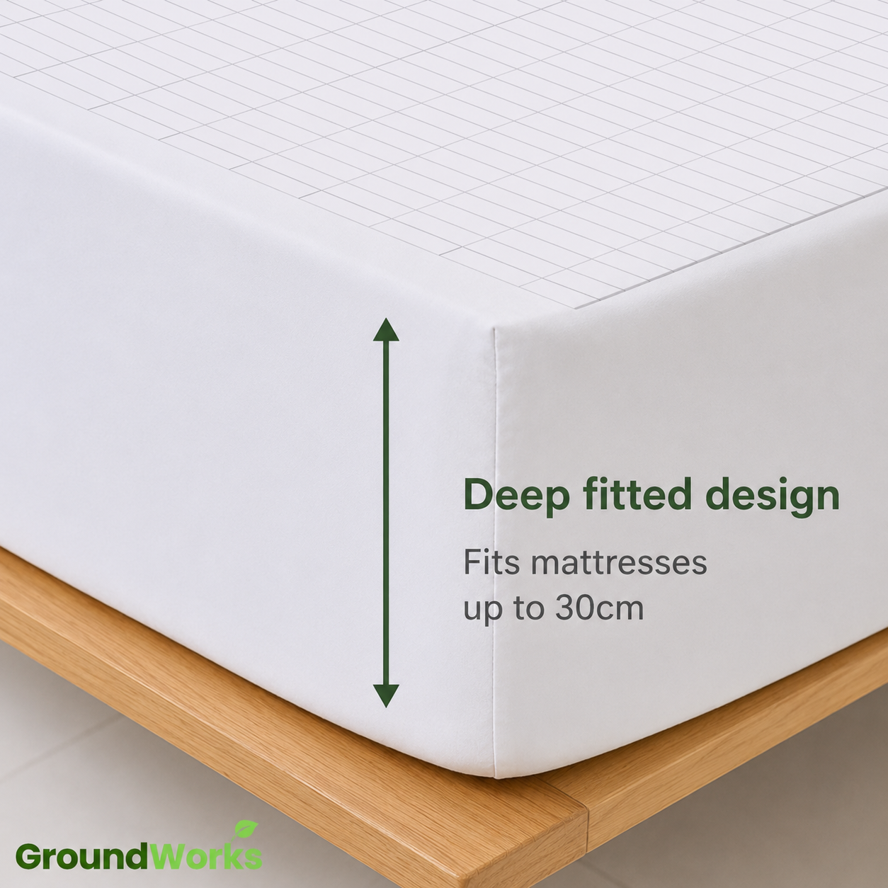 Groundworks Grounding Fitted Sheet